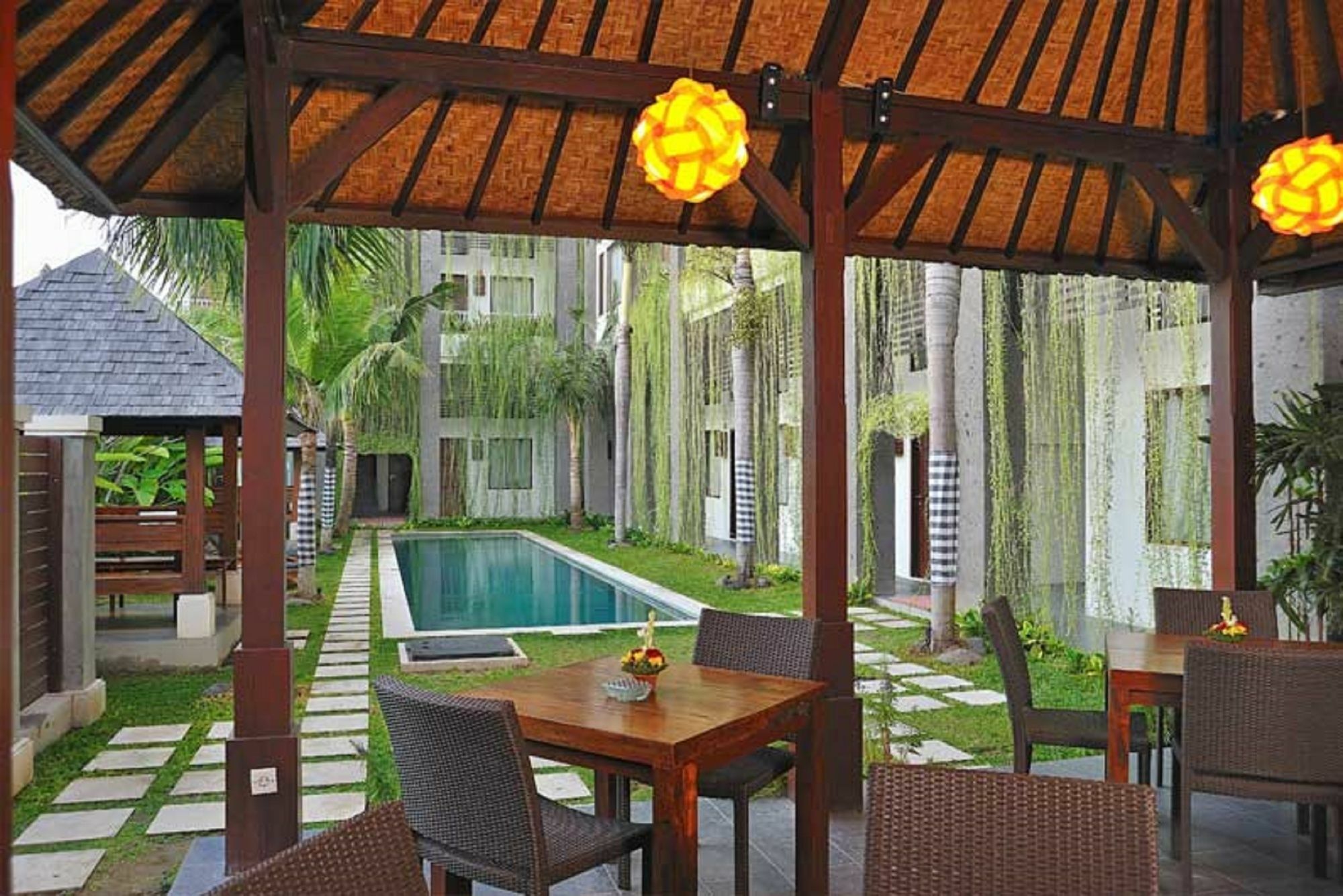 Ganga Hotel & Apartment Denpasar Exterior foto